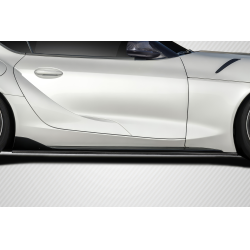 2020-2025 Toyota Supra A90 Carbon Creations Speed Side Skirts Splitters - 2 Piece (S) image - 1