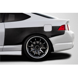 2002-2006 Acura RSX Carbon Creations A1 Rear Fender Flares - 2 Piece image - 1