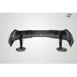 2012-2017 Hyundai Veloster Turbo Carbon Creations MR Wing Spoiler - 3 Piece image - 7