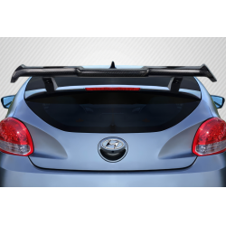 2012-2017 Hyundai Veloster Carbon Creations Nobo Rear Wing Spoiler - 3 Piece ( non turbo ) image - 1
