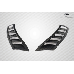 2003-2008 Nissan 350Z Z33 Carbon Creations N Spec Fender Vents - 2 Piece image - 3