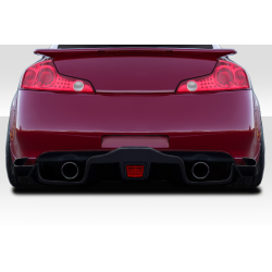 2003-2008 Nissan 350Z Z33 Duraflex F1 Rear Diffuser - 5 Piece ( fits G35 2DR / G37 2DR / 370Z ) image - 3