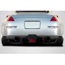 2003-2008 Nissan 350Z Z33 F1 Rear Diffuser - 5 Piece ( fits G35 2DR / G37 2DR / 370Z ) image - 1