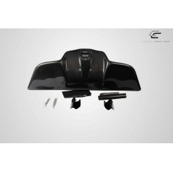 2003-2008 Nissan 350Z Z33 Carbon Creations F1 Rear Diffuser - 5 Piece ( fits G35 2DR / G37 2DR / 370Z ) image - 3