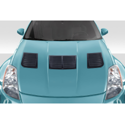2003-2006 Nissan 350Z Z33 Duraflex GT1 Hood - 1 Piece image - 1