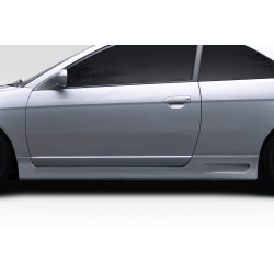 2001-2005 Honda Civic 2DR Duraflex H Tech Side Skirts Rocker Panels - 2 Piece image - 1