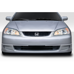 2001-2005 Honda Civic 2DR Duraflex H Tech Front Lip Spoiler - 1 Piece image - 1