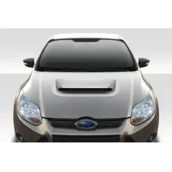 2012-2014 Ford Focus Ram Air Hood - 1 Piece image - 1