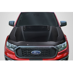 2019-2023 Ford Ranger Carbon Creations Raptor Look Hood - 1 Piece image - 1