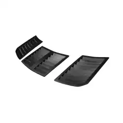 2003-2006 Nissan 350Z Z33 GT1 Hood Vents - 3 Piece image - 4