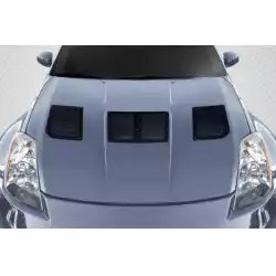 2003-2006 Nissan 350Z Z33 GT1 Hood Vents - 3 Piece (S) image - 1