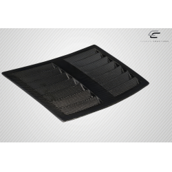 2003-2006 Nissan 350Z Z33 Carbon Creations GT1 Hood Vents - 3 Piece image - 4
