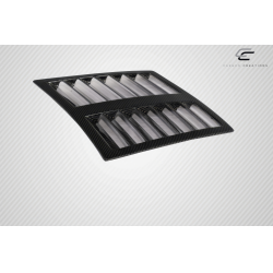 2003-2006 Nissan 350Z Z33 Carbon Creations GT1 Hood Vents - 3 Piece image - 7