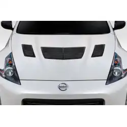 2009-2020 Nissan 370Z Z34 GT1 Hood Vents - 3 Piece image - 1
