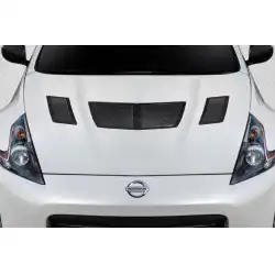 2009-2020 Nissan 370Z Z34 GT1 Hood Vents - 3 Piece image - 1