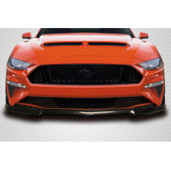 2018-2023 Ford Mustang Carbon Creations CVX Front Lip Spoiler - 1 Piece image - 1