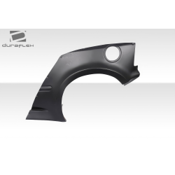 1996-2000 Honda Civic HB Duraflex MMR Rear Fender Flares  (+60mm) - 3 Piece image - 4