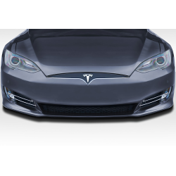 2012-2016.5 Tesla Model S Couture Polyurethane OEM Facelift Refresh Look Front Bumper - 1 Piece image - 1