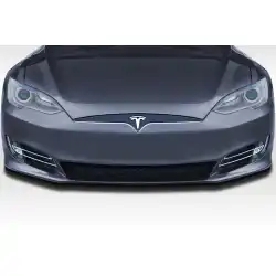 2012-2016.5 Tesla Model S Polyurethane OEM Facelift Refresh Look Front Bumper - 1 Piece image - 1