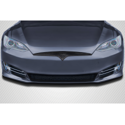 2012-2016.5 Tesla Model S Carbon Creations OEM Facelift Refresh Look Front Grille - 1 Piece image - 1