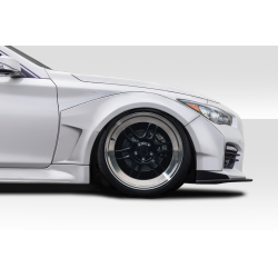 2014-2023 Infiniti Q50 Duraflex Redline Wide Body Front Fender Flares (+40mm) - 4 Piece image - 1