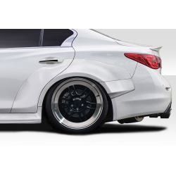 2014-2023 Infiniti Q50 Duraflex Redline Wide Body Rear Fender Flares (+40mm)  - 6 Piece image - 1