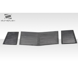 1992-1998 BMW M3 E36 2DR Convertible Duraflex GT1 Hood Vents - 3 Piece image - 3