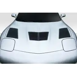 1997-2004 Chevrolet Corvette C5 / 2005-2009 Ford Mustang GT1 Hood Vents - 3 Piece image - 1