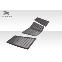 1997-2004 Chevrolet Corvette C5 / 2005-2009 Ford Mustang Duraflex GT1 Hood Vents - 3 Piece image - 4