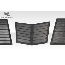 1997-2004 Chevrolet Corvette C5 / 2005-2009 Ford Mustang GT1 Hood Vents - 3 Piece image - 6