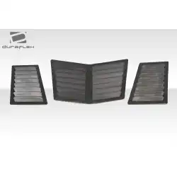 2005-2013 Chevrolet Corvette C6 GT1 Hood Vents - 3 Piece image - 5