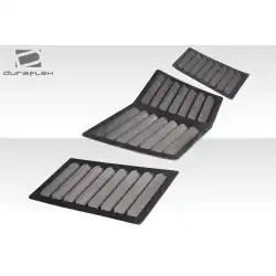 2005-2013 Chevrolet Corvette C6 GT1 Hood Vents - 3 Piece image - 7