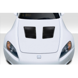 2000-2009 Honda S2000 Durafex GT1 Hood Vents - 2 Piece image - 1