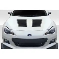 2013-2020 Scion FR-S Toyota 86 Subaru BRZ GT1 Hood Vents - 3 Piece image - 1