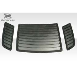 2015-2017 Ford Mustang Duraflex GT1 Hood Vents - 3 Piece image - 3