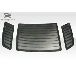 2015-2017 Ford Mustang GT1 Hood Vents - 3 Piece image - 3