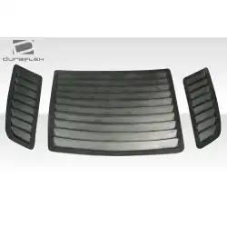 2015-2017 Ford Mustang GT1 Hood Vents - 3 Piece image - 4