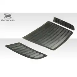 2015-2017 Ford Mustang GT1 Hood Vents - 3 Piece image - 6