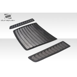 2013-2014 Ford Mustang Duraflex GT1 Hood Vents - 3 Piece image - 4