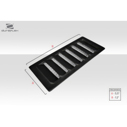 Universal Duraflex GT1 Hood Vents - 2 Piece image - 3