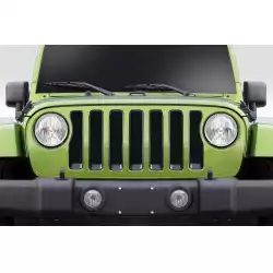 2007-2018 Jeep Wrangler JK JL Look Grille - 1 Piece image - 1