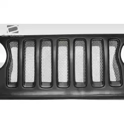 2007-2018 Jeep Wrangler JK JL Look Grille - 1 Piece image - 7