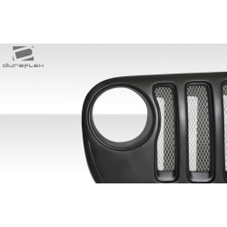 2007-2018 Jeep Wrangler Duraflex JK JL Look Grille - 1 Piece image - 8