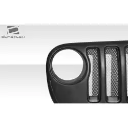2007-2018 Jeep Wrangler JK JL Look Grille - 1 Piece image - 8