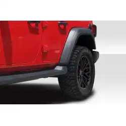 2007-2018 Jeep Wrangler JK JL Look Fender Flares Kit - 4 Piece image - 8