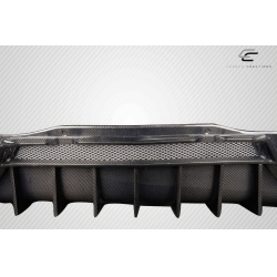 2020-2025 Chevrolet Corvette C8 Carbon Creations Gran Veloce Rear Diffuser - 1 Piece image - 8