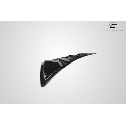 2020-2025 Chevrolet Corvette C8 Carbon Creations Gran Veloce Front Fender Vents - 2 Piece image - 6
