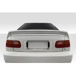 1992-1995 Honda Civic 4DR Dragster Rear Wing Spoiler - 3 Piece image - 1