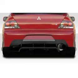 2003-2006 Mitsubishi Lancer Evolution 8 9 VRS Rear Diffuser - 3 Piece image - 1