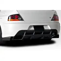 2003-2006 Mitsubishi Lancer Evolution 8 9 VRS Rear Diffuser - 3 Piece image - 9
